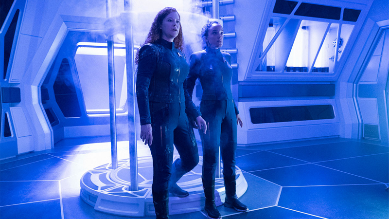 They may have got off on the wrong spore-dark-matter-foot-thing, but May and Tilly make quite the team in the Mycelial Network.